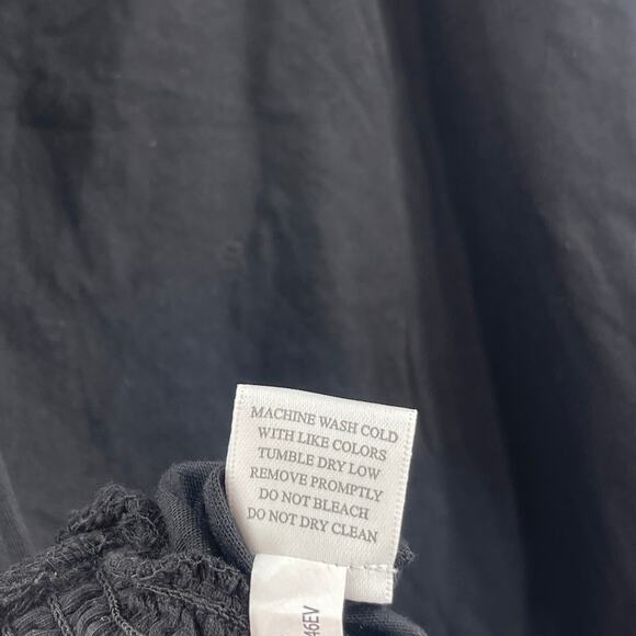 BOBI LOS ANGELES Tank Top SZ Medium Black Revolve NWT Cinch Waist Basic Capsule - Picture 11 of 11